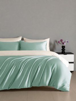 Сатенен комплект  Морска пяна (Seafoam Green)
